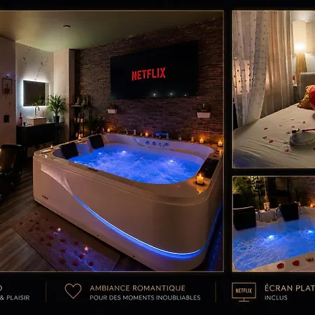 Cosy Jacuzzi Parking Privee